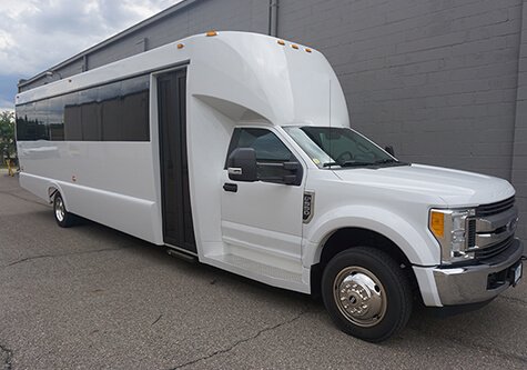 Party bus and charter bus rentals Lansing MI
